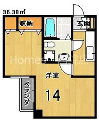 デ・アッシュ西京極の物件間取画像